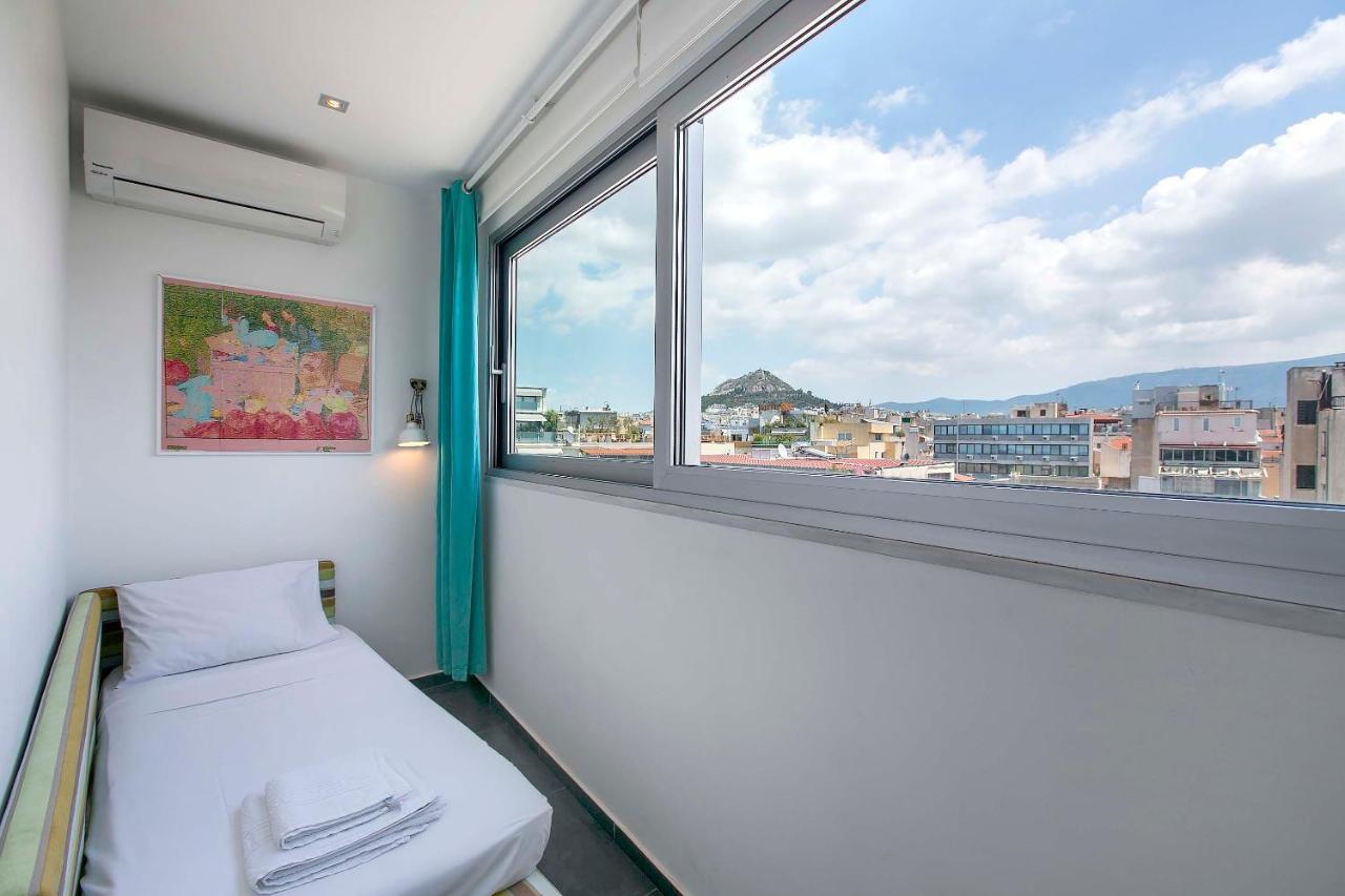 Acropolis Panorama View Penthouse With Private Terraces A Contemporary Parthenon Apartment เอเธนส์ ภายนอก รูปภาพ
